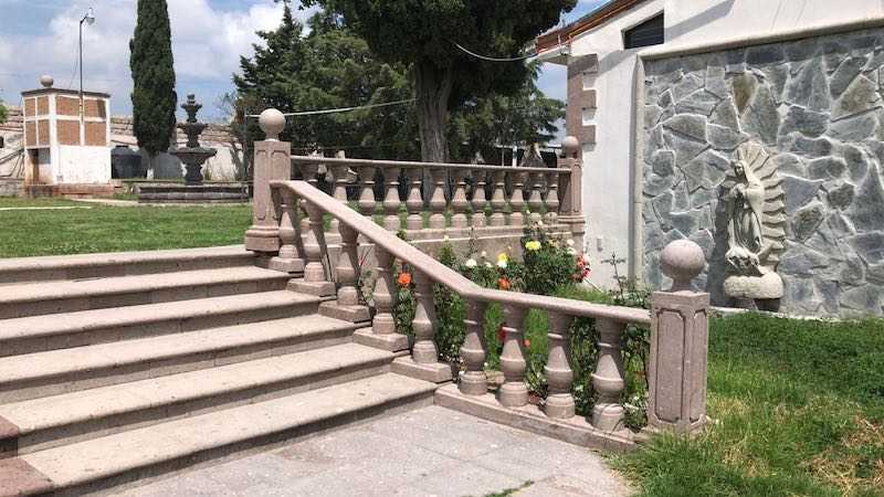 Escalones y balastrado